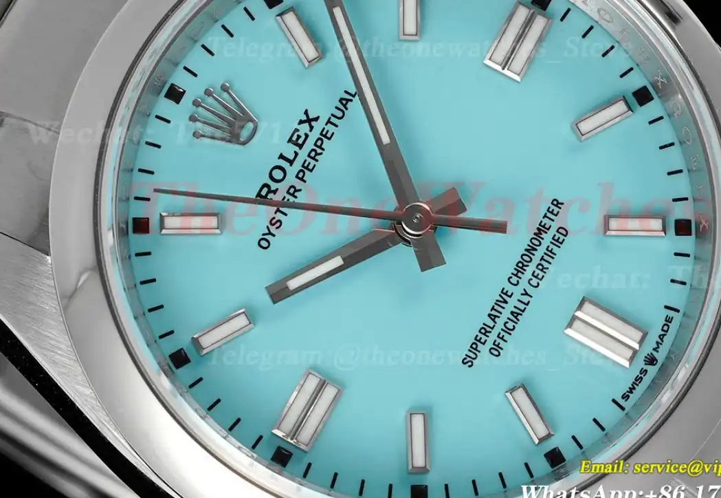 Oyster Perpetual 126000 36mm SS SS Tiffany Blue VSF VS3230 Super Clone