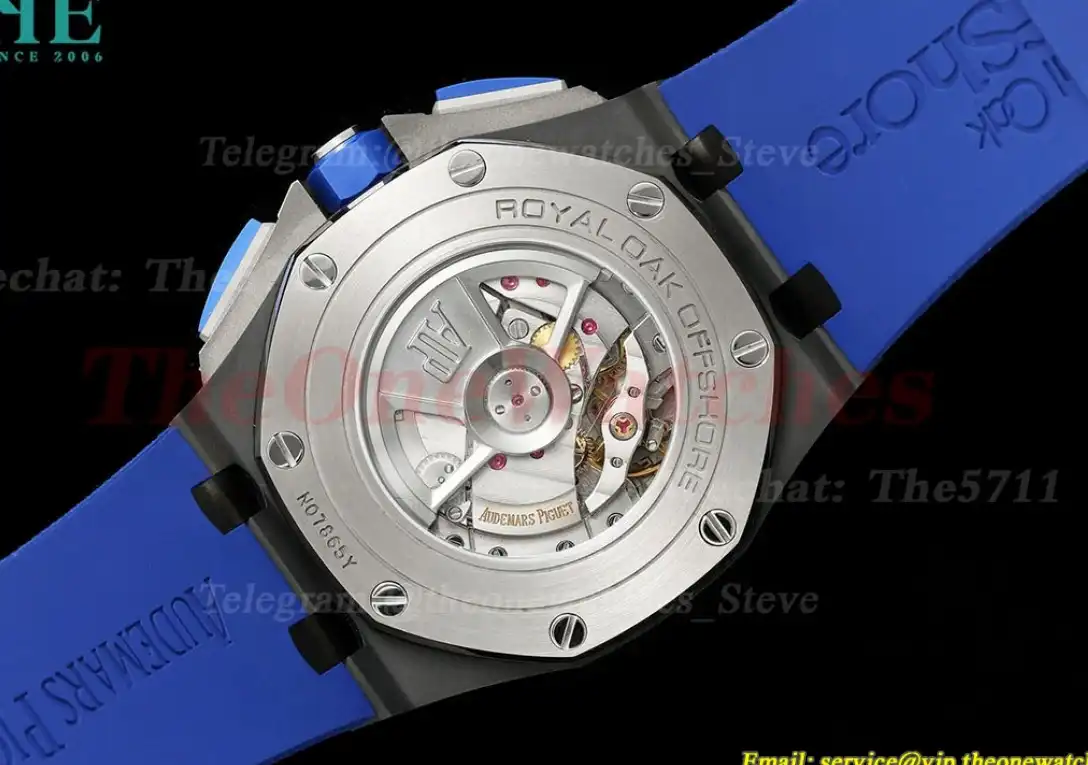 Royal Oak Offshore 26405CE 44mm Cer RU Blue Dial TKF A7750