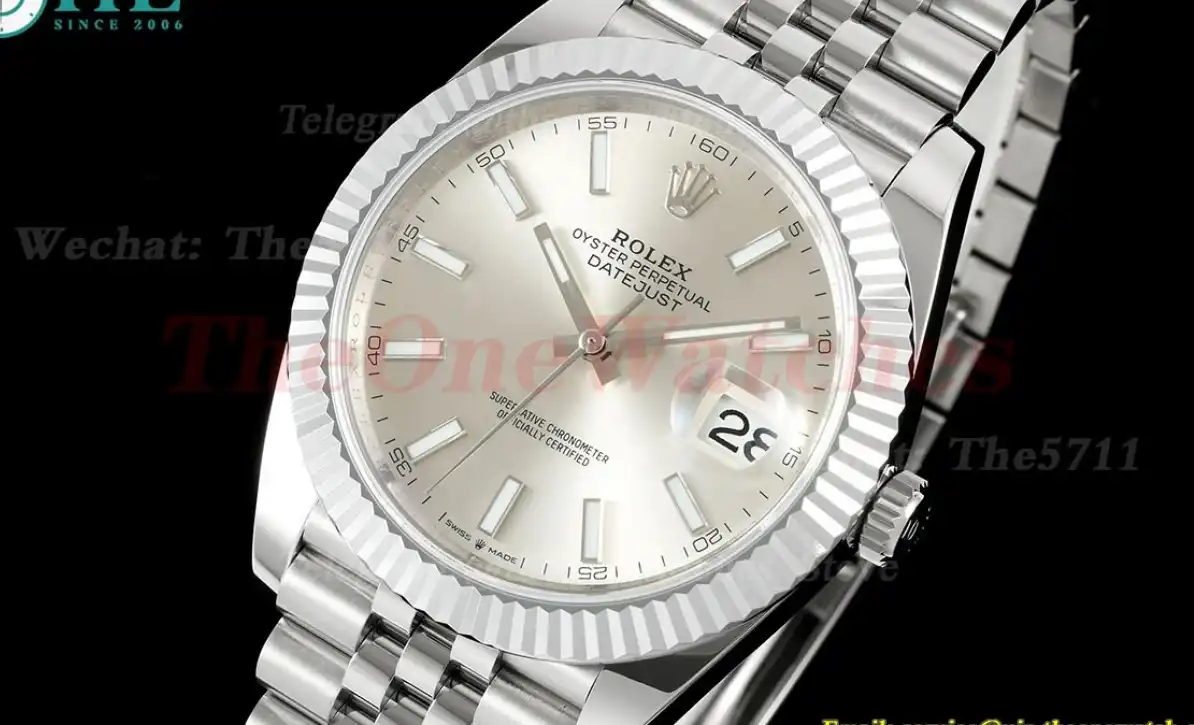 Datejust 126334 41mm Jub SS SS Silver Dial JQF VR3235