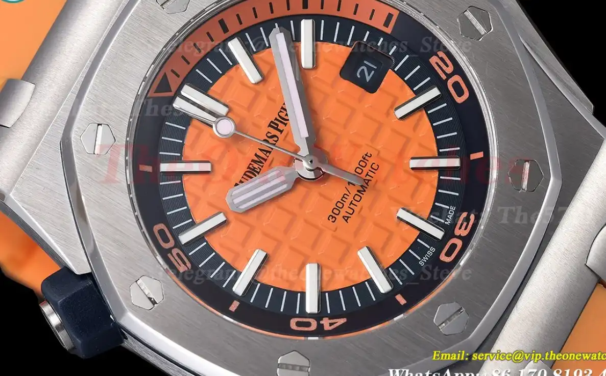 Royal Oak Offshore Diver 15710 42mm SS RU Orange Stk GDF MY8215