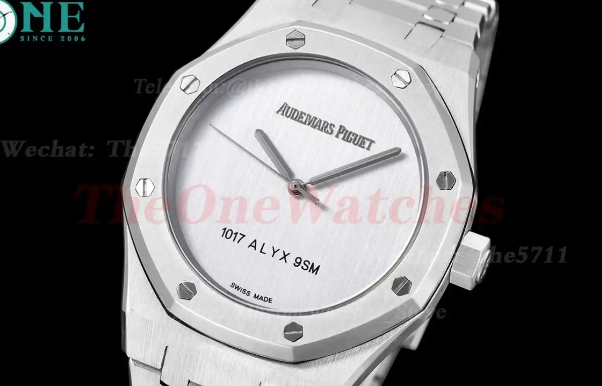 Royal Oak 41mm 1017 SS SS White Dial GDF MY8215