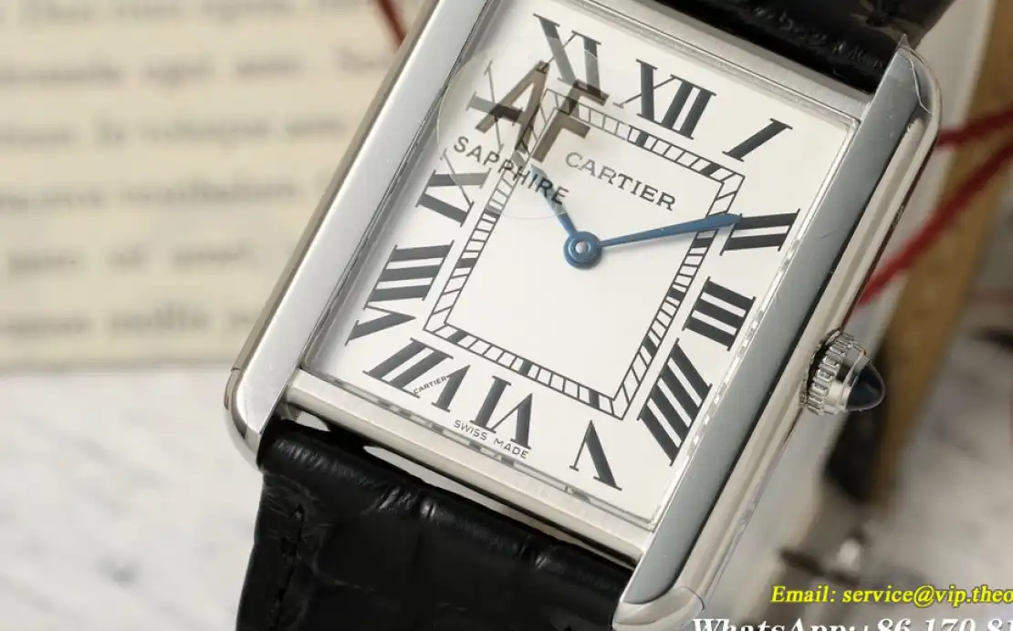 Cartier - Tank Solo 27.4mm SS LE White Dial AF Quartz