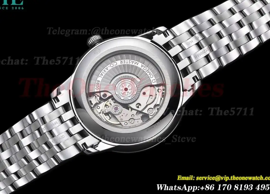 De Ville Date 40mm SS SS Silver Dial GDF MY8215