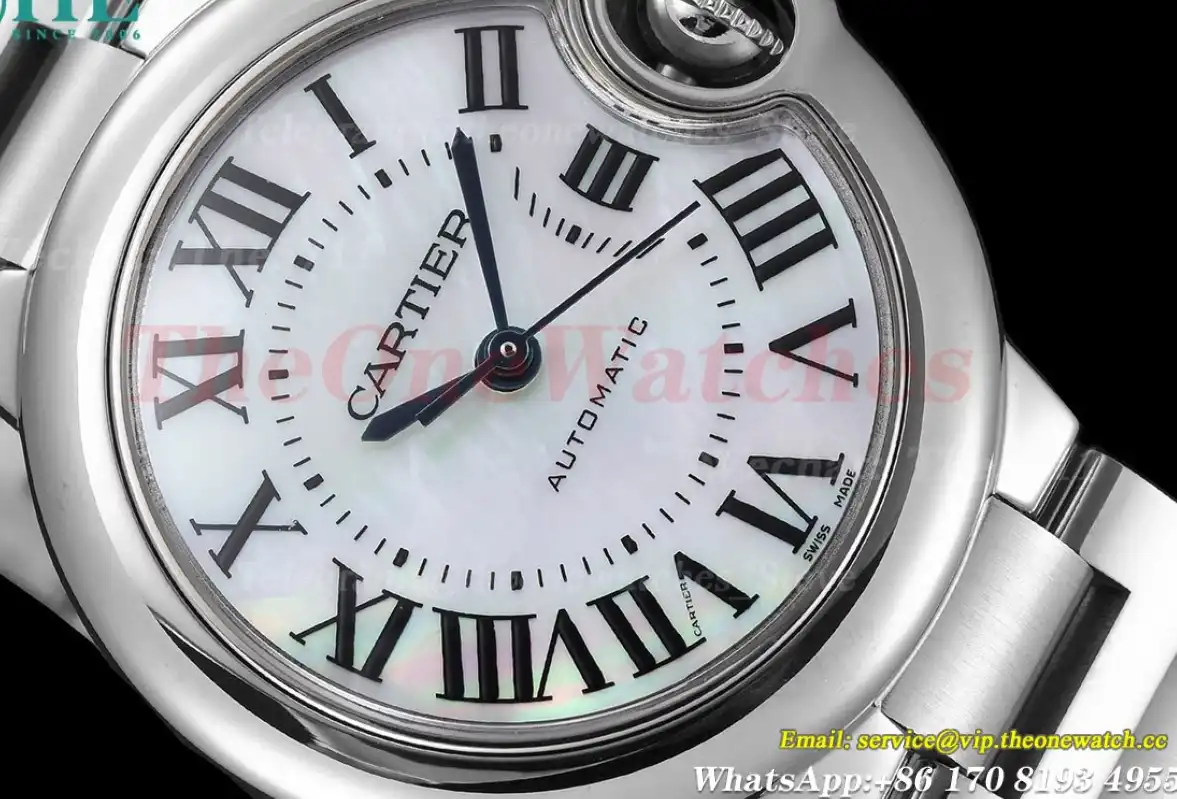 Ballon Bleu De Cartier 33mm SS SS Mop Rmn GDF NH05