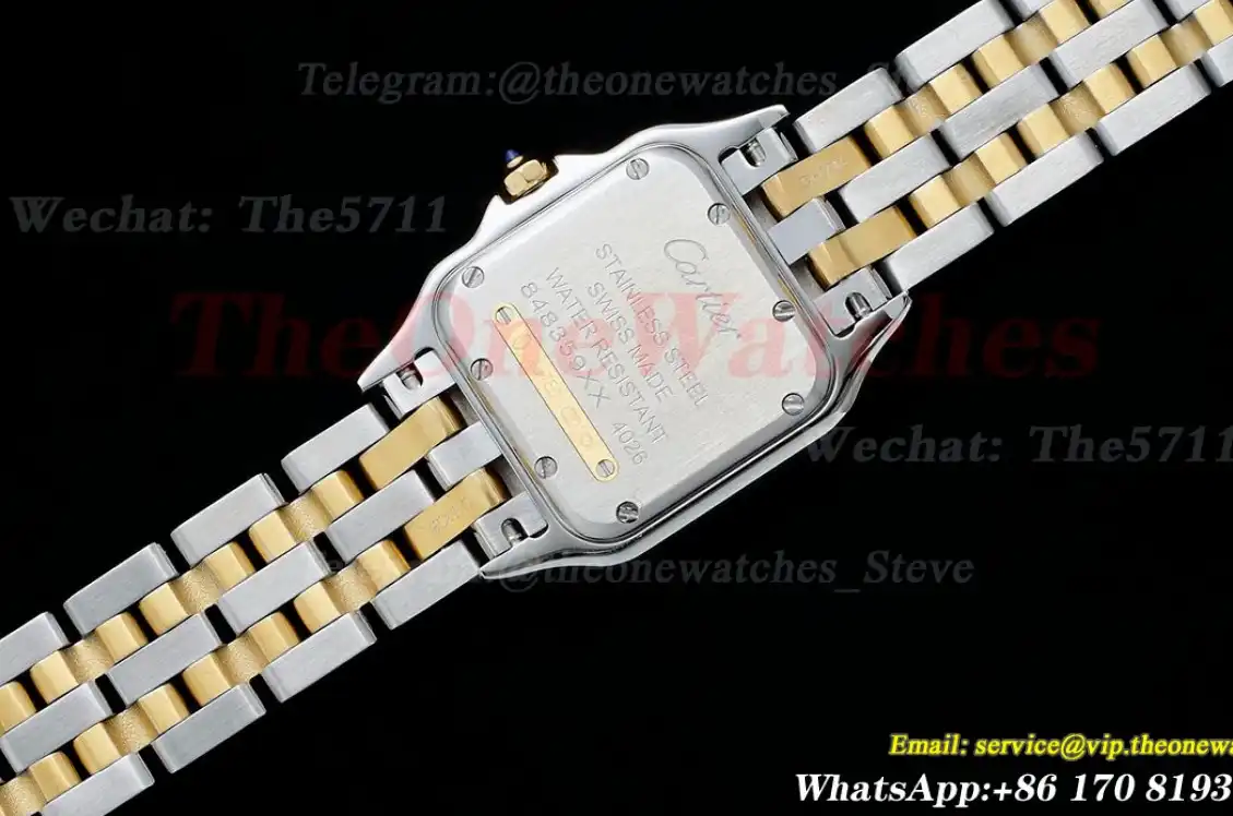 Panthere Secrete De Ladies 27mm YG SS White AF Quartz