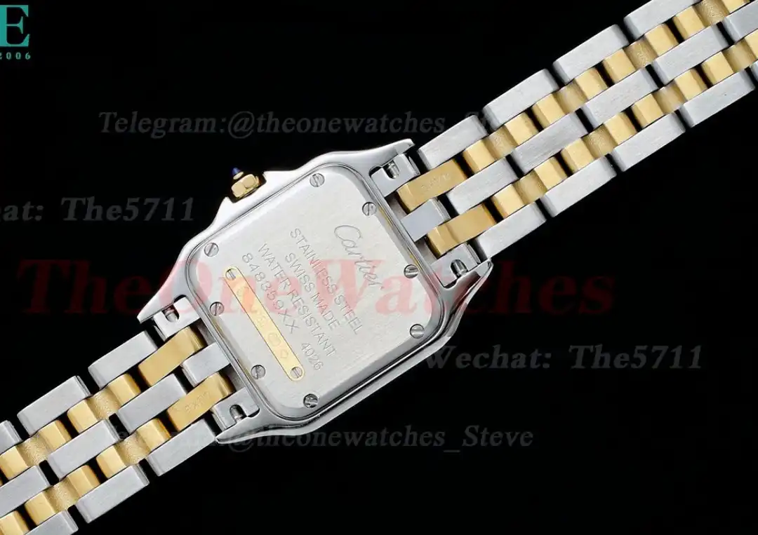 Panthere Secrete De Ladies Dia 27mm YG SS White AF Quartz