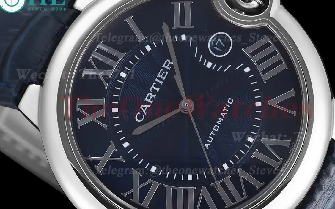 Ballon Bleu De Cartier 42mm SS LE Blue Dial GDF MY8215