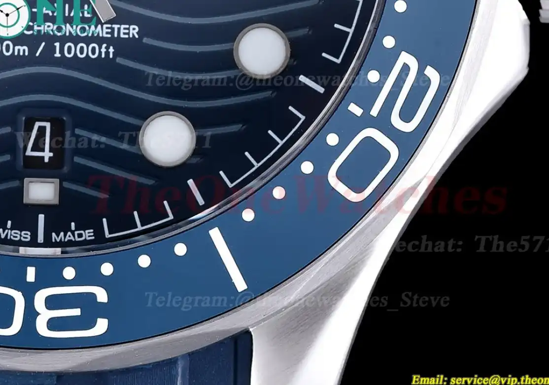 Seamaster 300m 42mm SS RU Blue Dial GDF MY8215