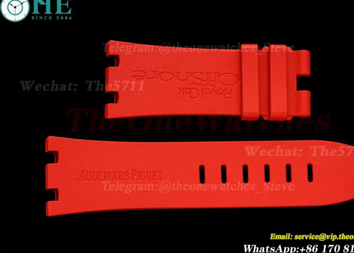 Fluoro Rubber Strap Suitable for AP 15703 15706 15707 15720 26703