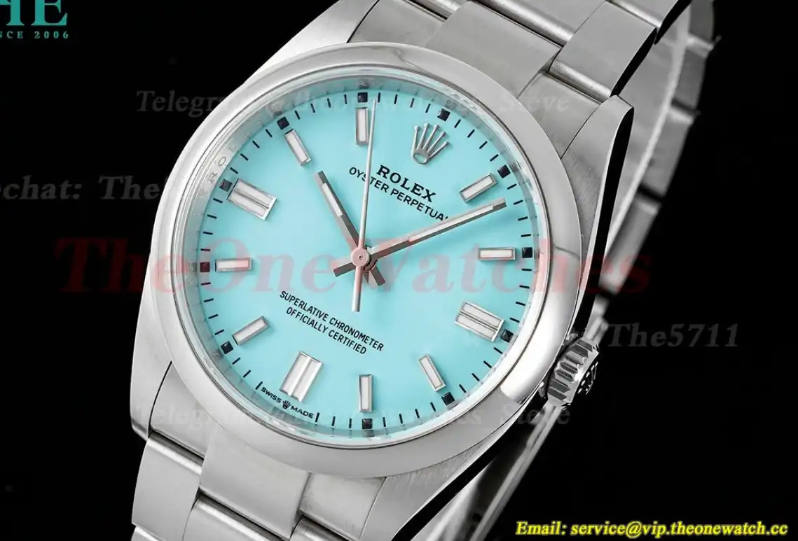 Oyster Perpetual 126000 36mm SS SS Tiffany Blue VSF VS3230 Super Clone