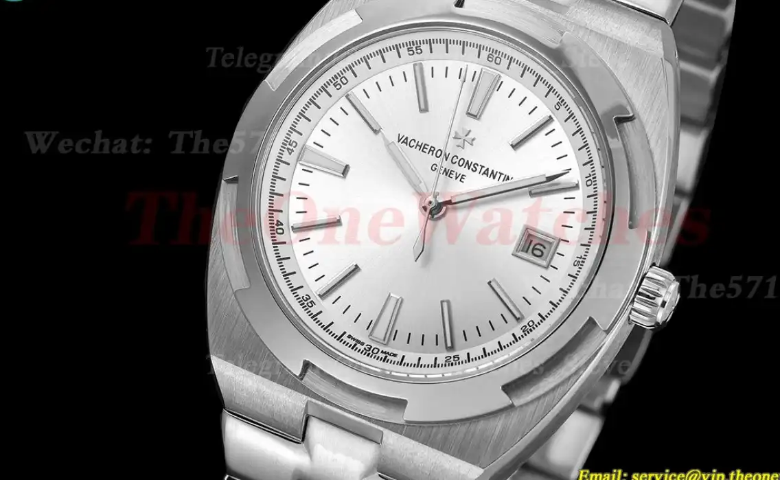 Overseas 4500V 41mm SS SS Silver Dial GDF MY8215