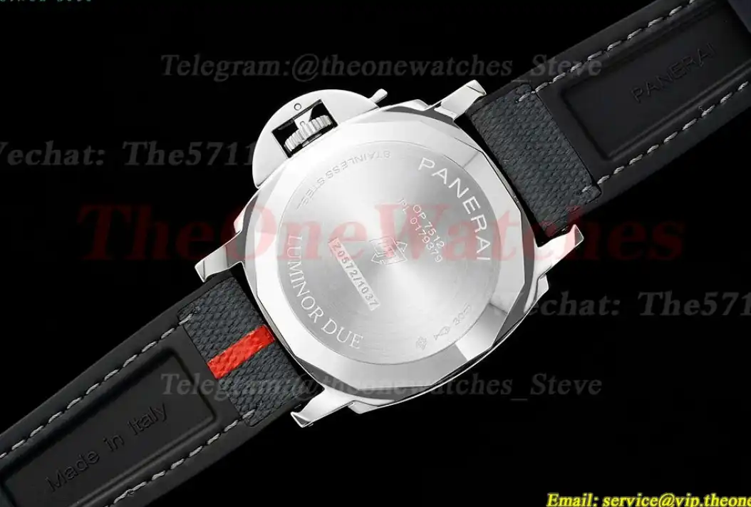 Luminor Due PAM1381 Luna Rossa 42mm SS RU White Dial VSF P900