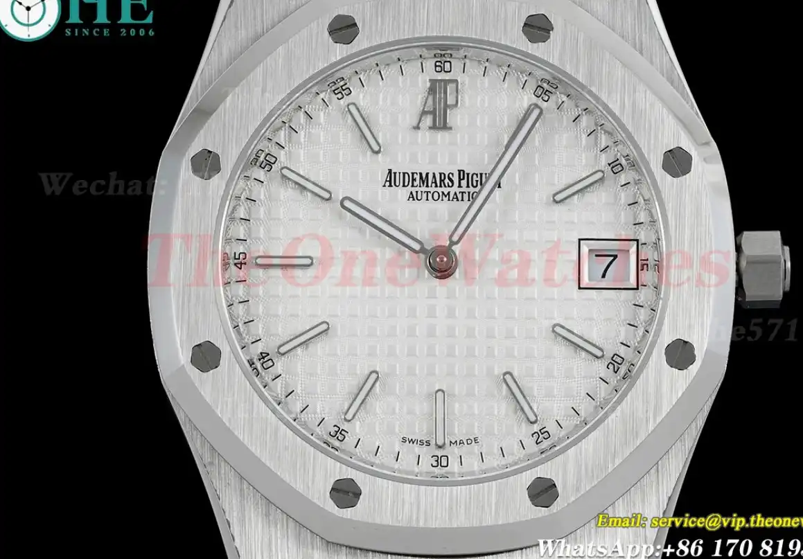 Royal Oak 15202 39mm SS SS White Dial IPF A2121