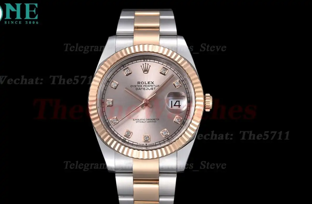 Datejust 126331 41mm RG SS champagne Dia Clean SH3235