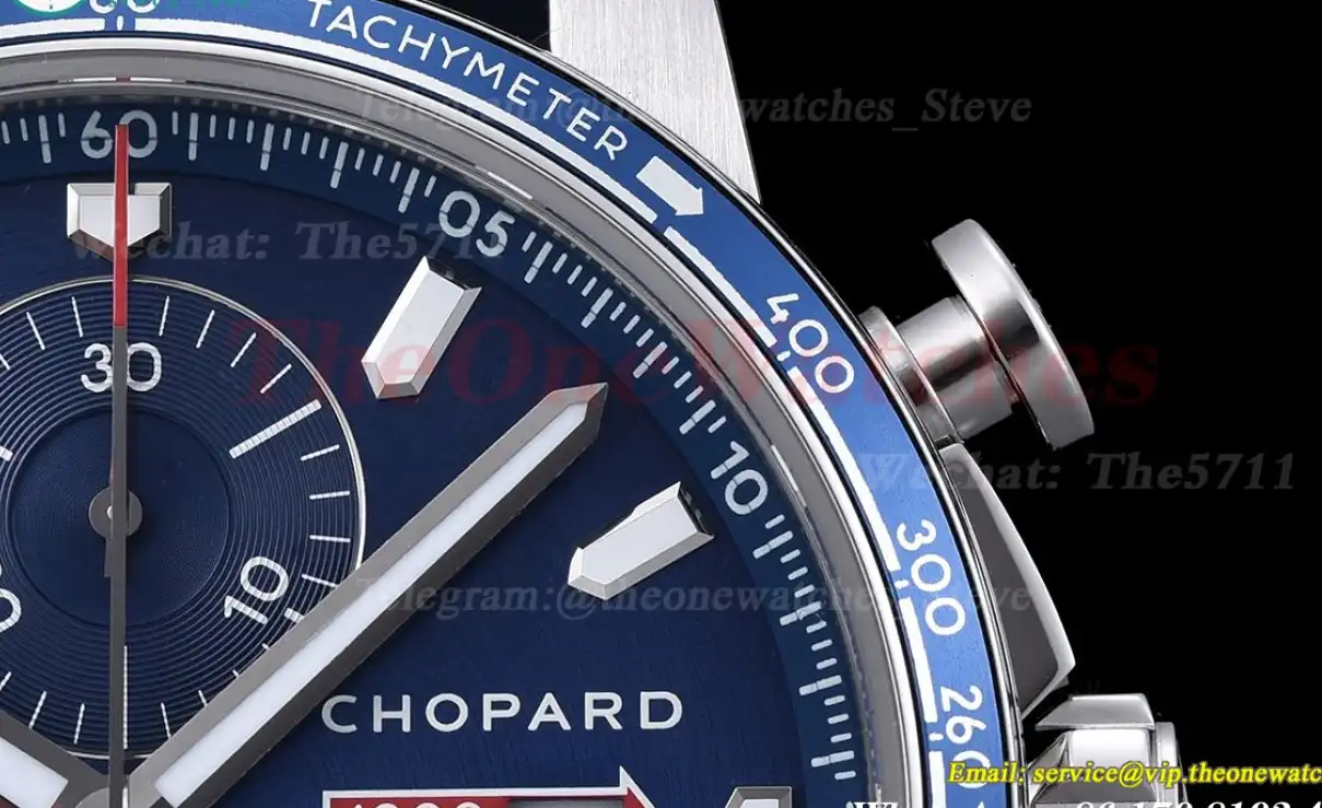 Mille Miglia Race 44mm SS LE Blue Dial V7F A7750