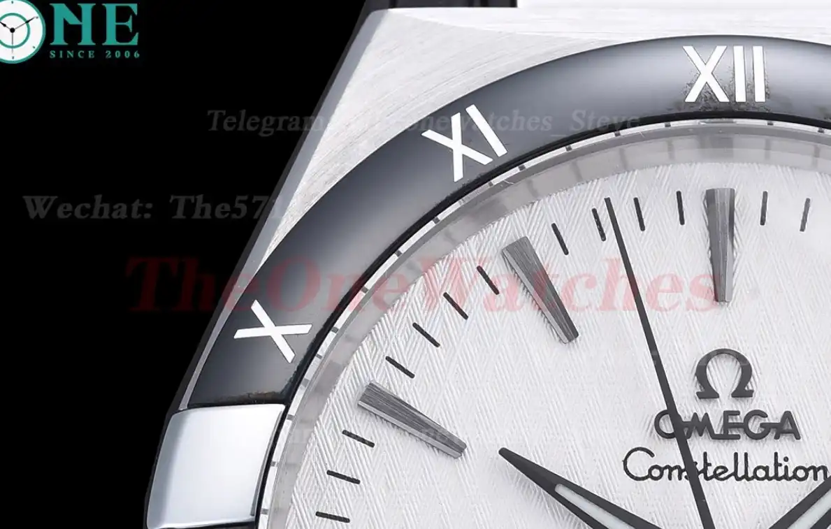 Constellation 41mm Cer SS LE White Dial GDF MY8215