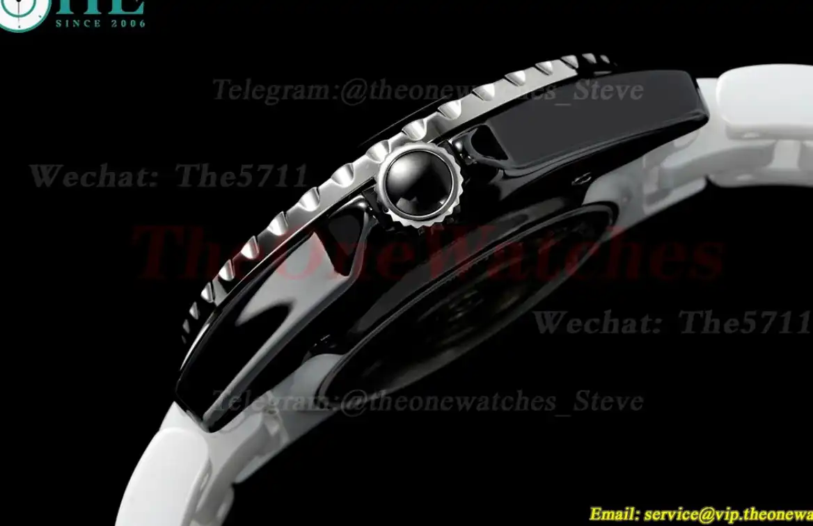 J12 38mm White Ceramic Cer White Black Dial HTF A12.1