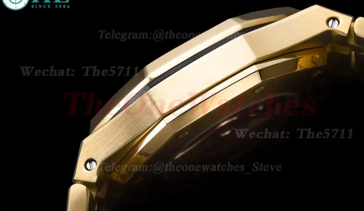 Royal Oak 41mm 1017 YG YG Gold Dial GDF MY8215