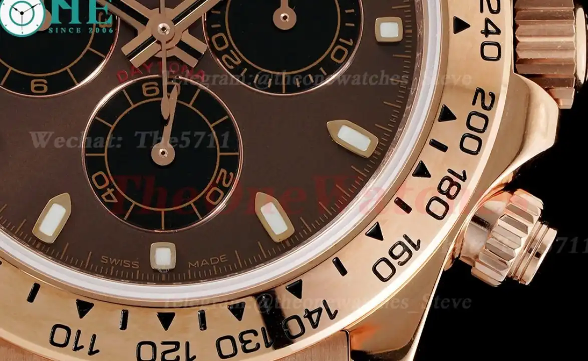 Daytona 116505 40mm RG RG Brown Dial OMF A7750