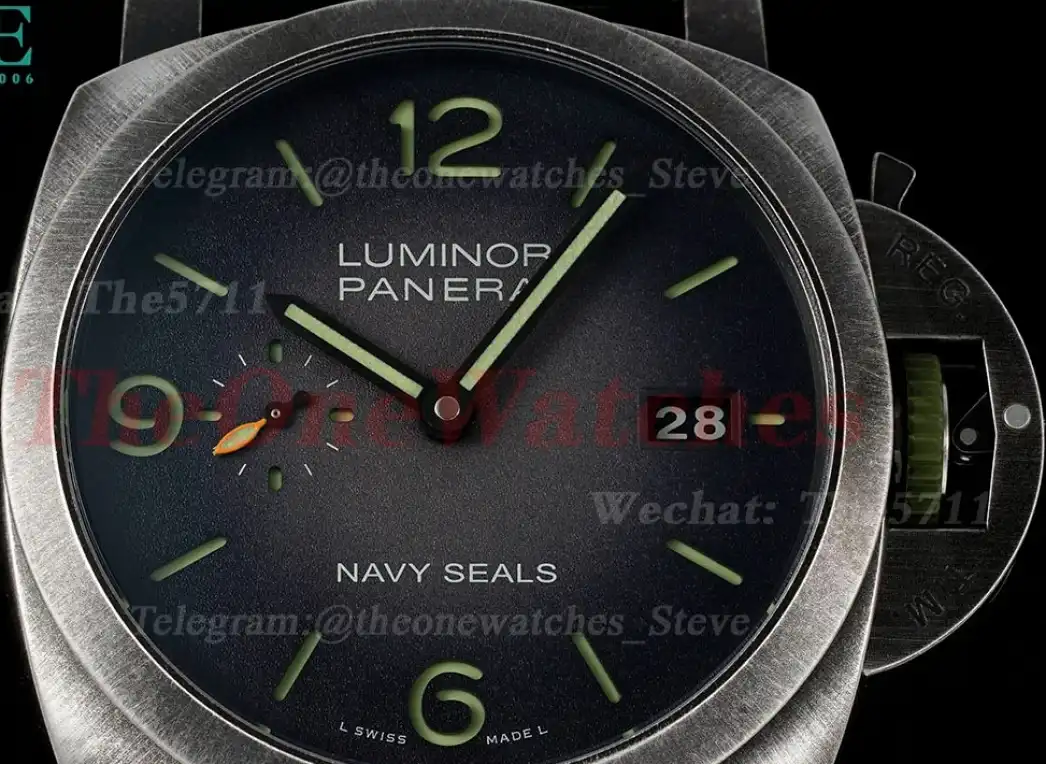 Luminor PAM1412 Navy Seals 44mm SS RU Gradient Grey Dial VSF P9010