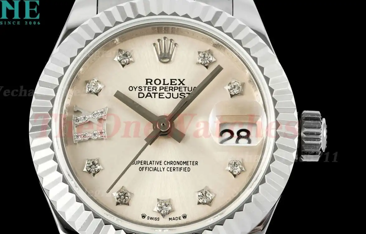 Datejust 279174 28mm Jub SS SS Silver Diam GMF A2671