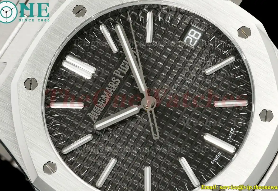 Royal Oak 15510 50th 41mm SS SS Grey Dial TKF A4302 Super Clone