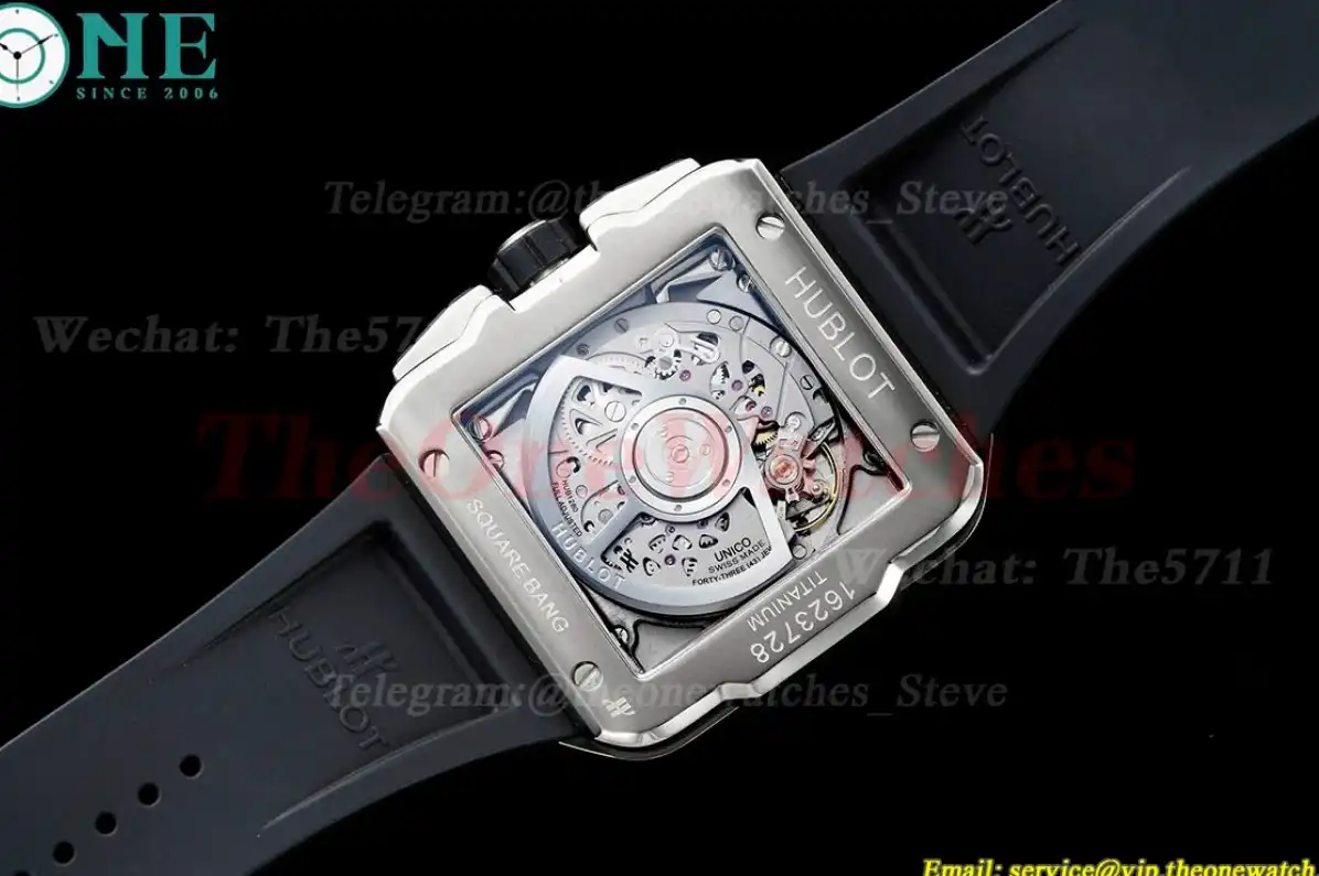 Square Bang Unico 42mm SS RU Skeleton Dial BBF HUB1280A