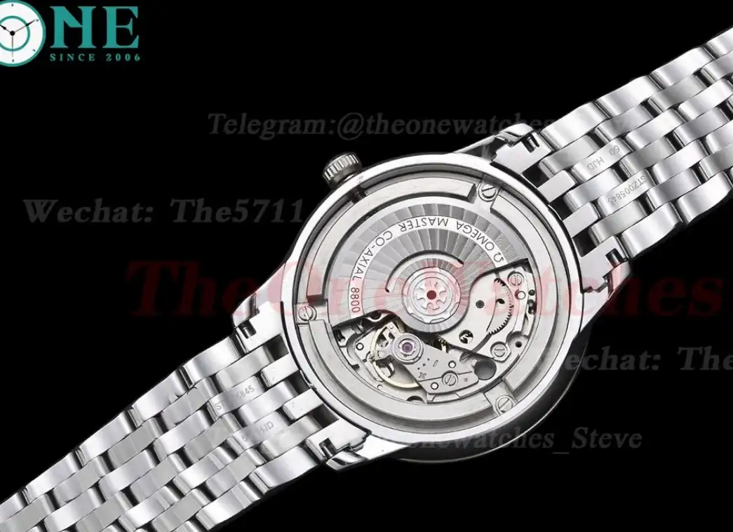 De Ville Date 40mm SS SS Silver Dial GDF MY8215