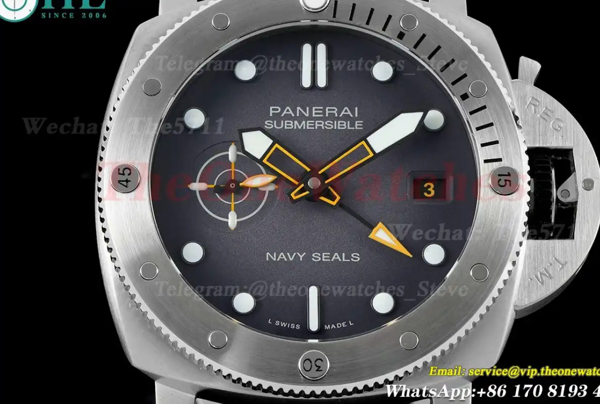 Submersible PAM1323 44mm SS RU Grey Dial VSF P9011