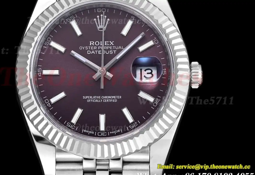 Datejust 126334 41MM SS SS Brown Stk EWEF A3235