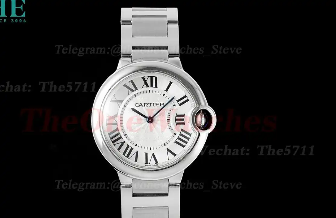 Ballon Bleu 36mm SS SS White Dial V6F Quartz