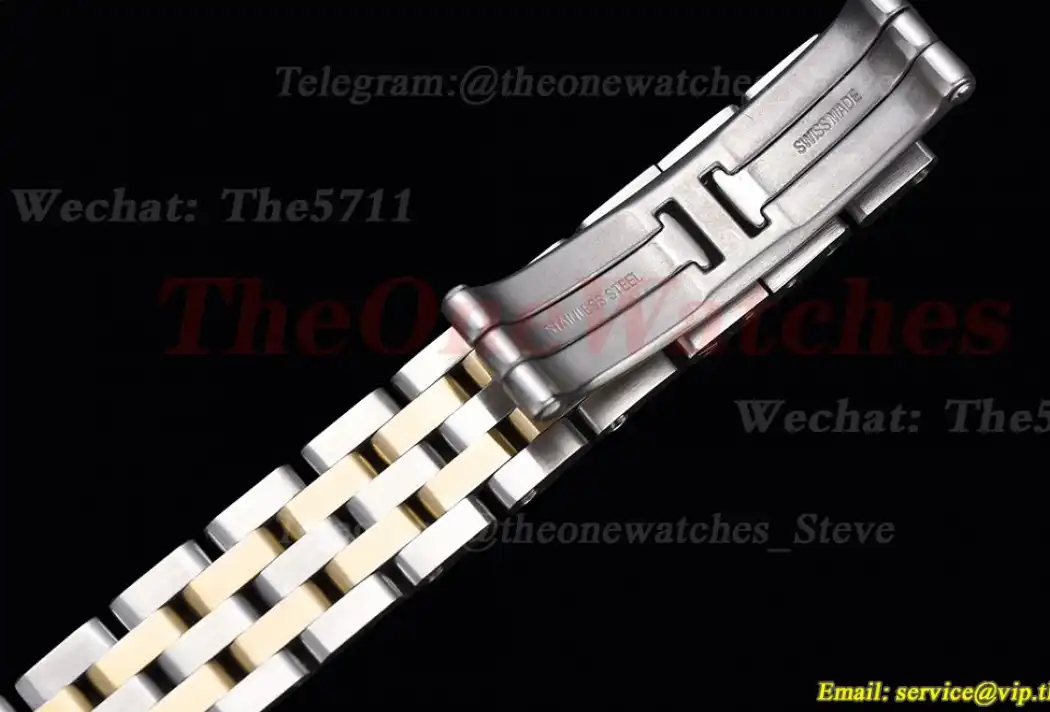 Panthere Secrete De Ladies 22mm Dia YG SS White Dial 8848F Swiss Qtz