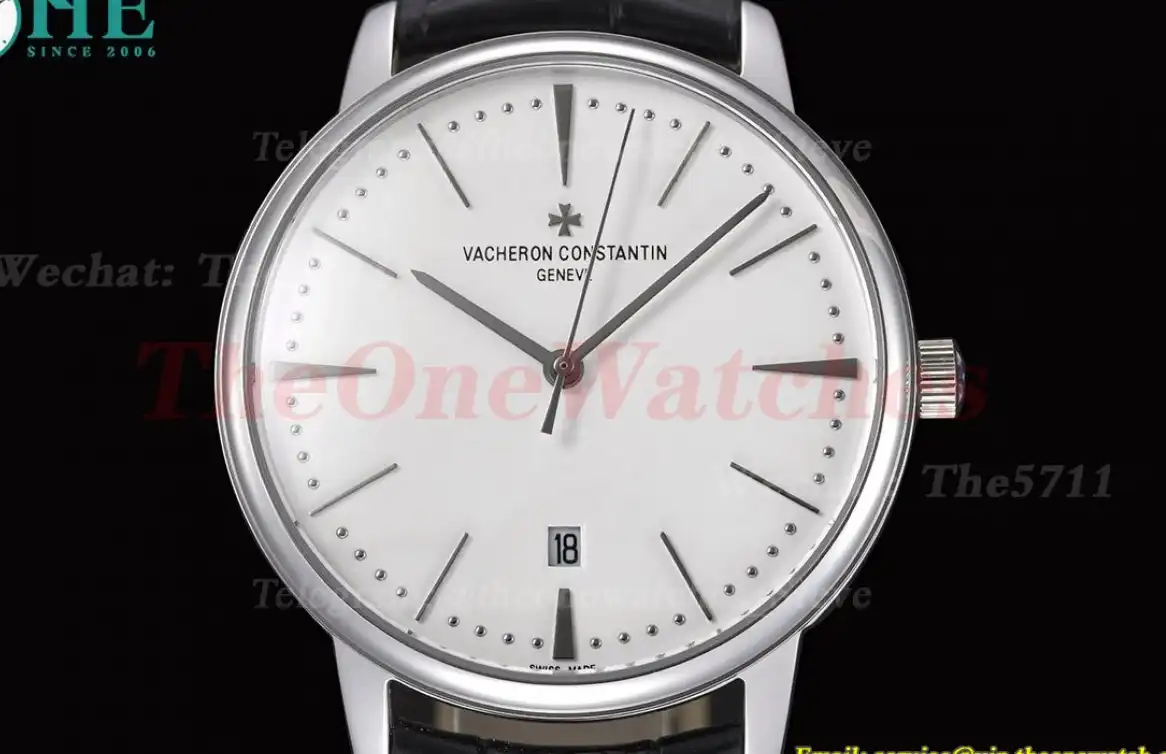 Patrimony Date 85180 SS LE White Dial GDF MY8215