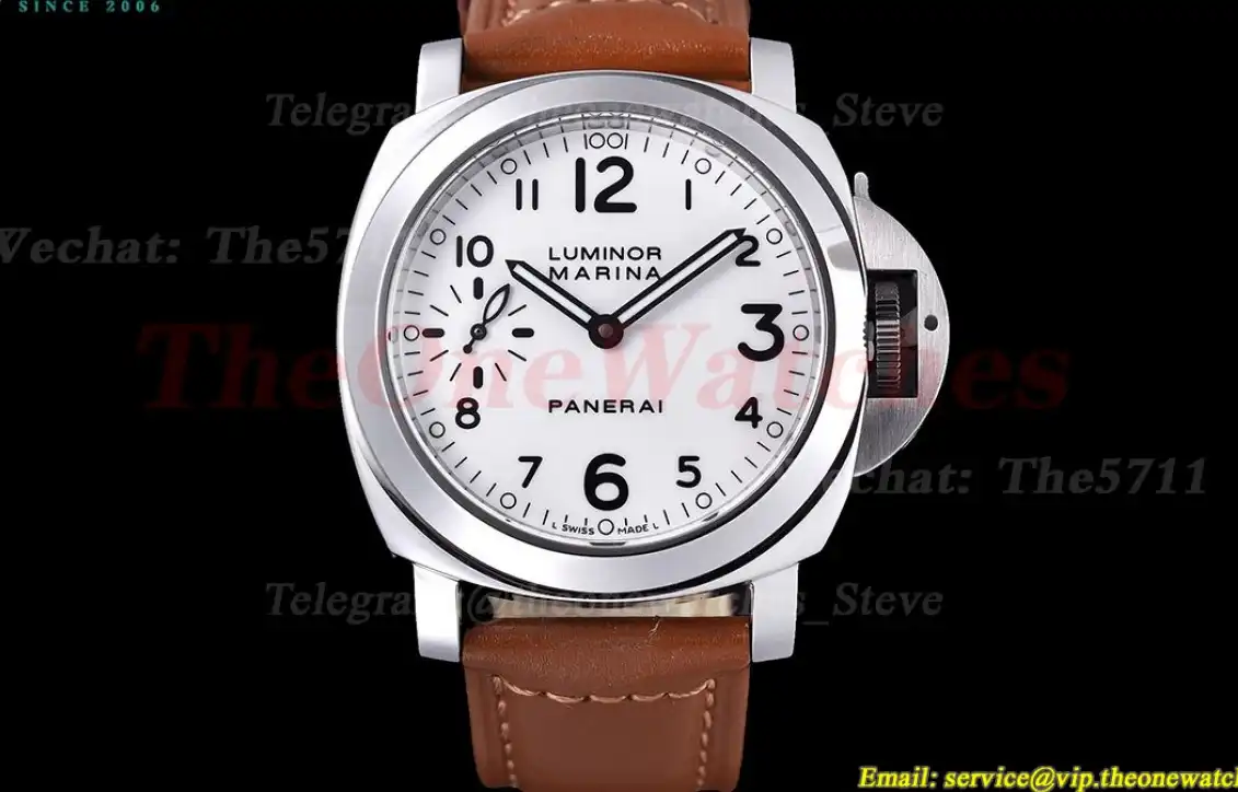 Luminor Marina Pam113 44mm SS LE White Dial HWF A6497