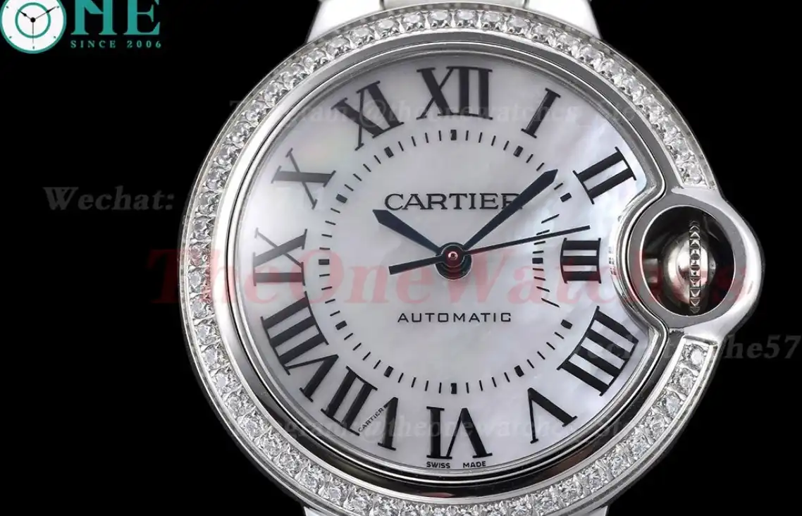 Ballon Bleu De Cartier 33mm Dia SS LE Mop Dial GDF NH05