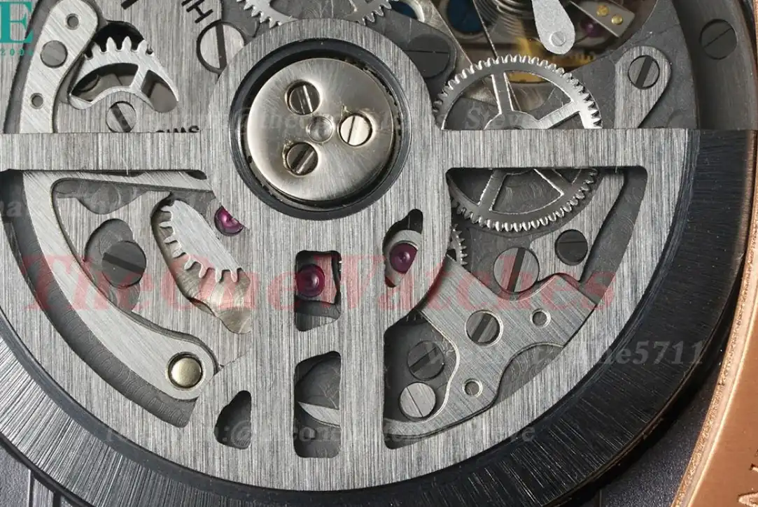 Spirit of Big Bang Chrono 42mm TI RU Skeleton Dial BBF A7750 Mod