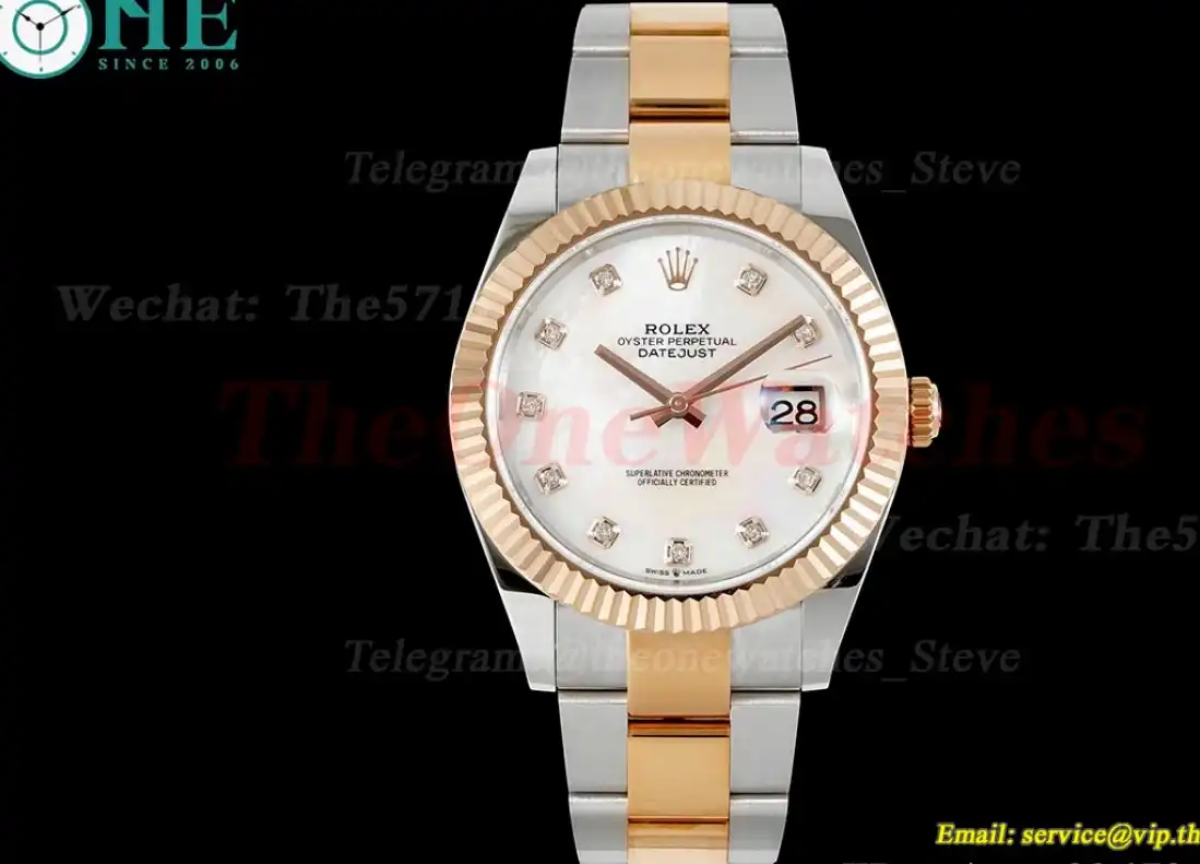 Datejust 126331 41mm Oys RG SS Mop Dia EWEF A3235