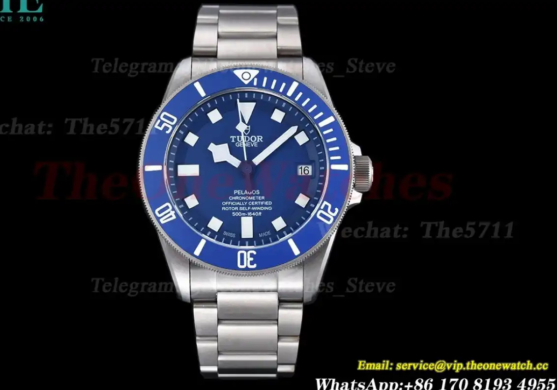 Tudor Pelagos Titanium 42MM TI TI Blue XF V5 A2824