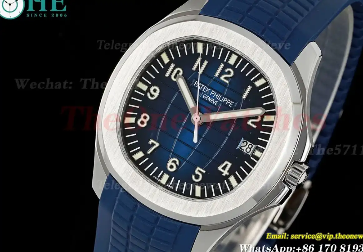 Aquanaut 5168 42mm SS RU Blue Num ZF A330