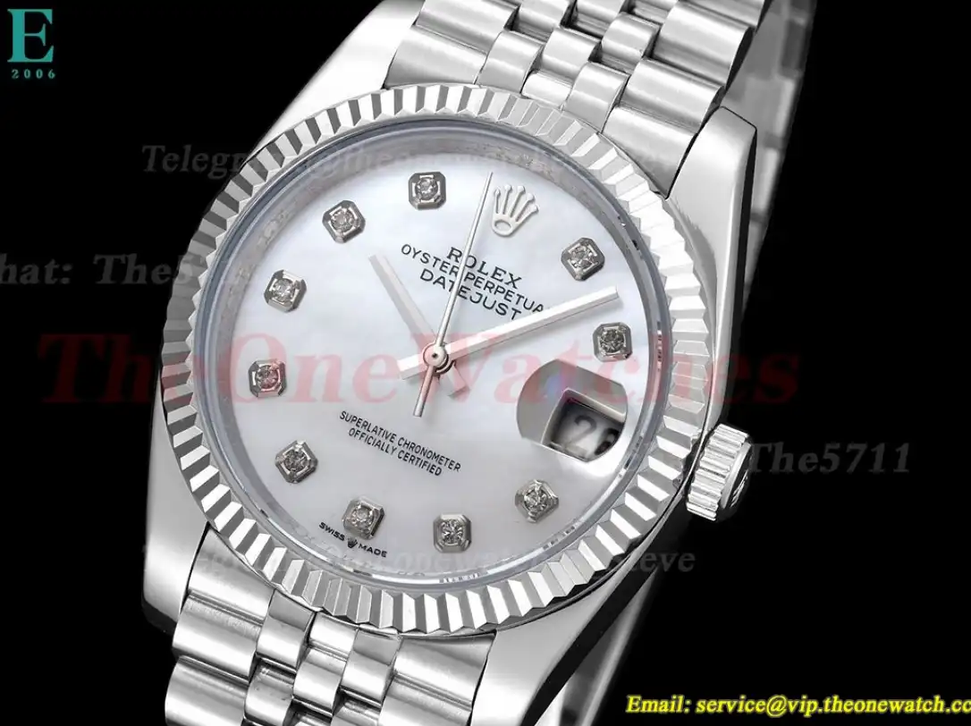 Datejust 126234 36mm Jub SS SS Silver Dia GDF MY8215