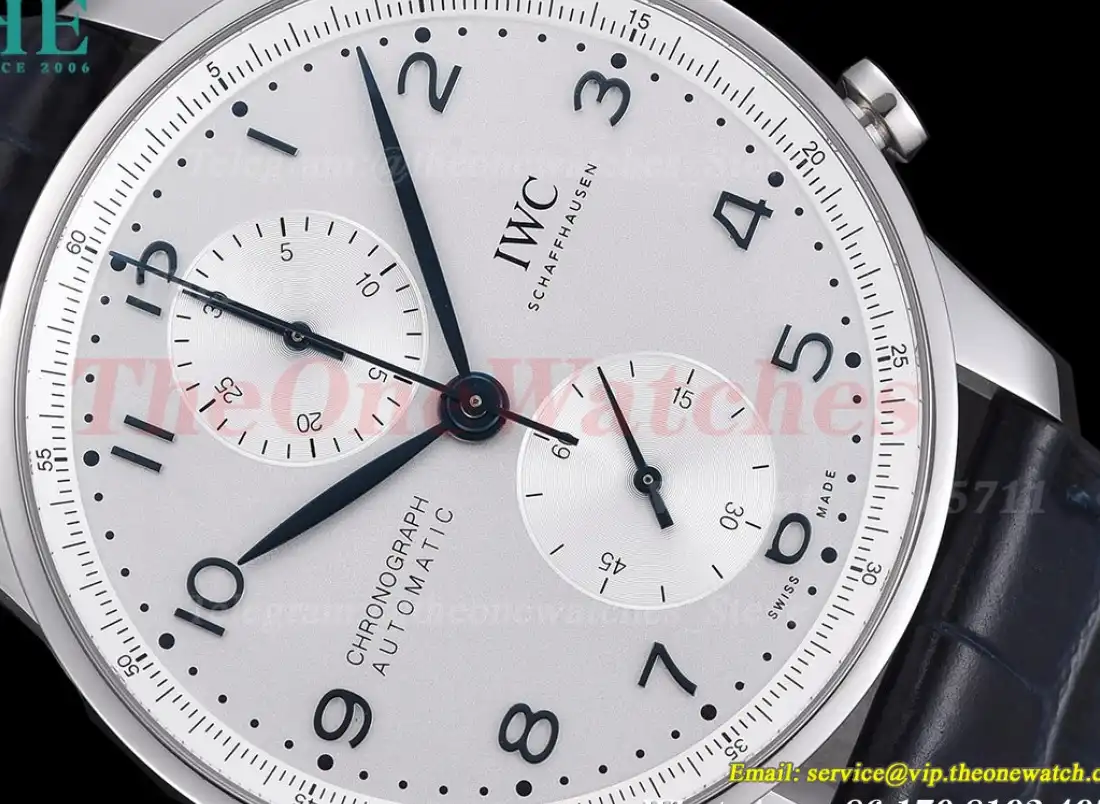 Portugieser Chrono IW371605 41mm SS LE White Num ZF A69355