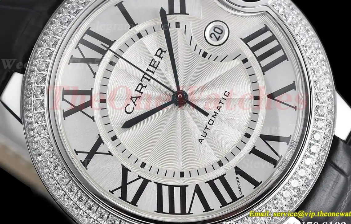 Ballon Bleu De Cartier 42mm SS LE White Dial GDF MY8215