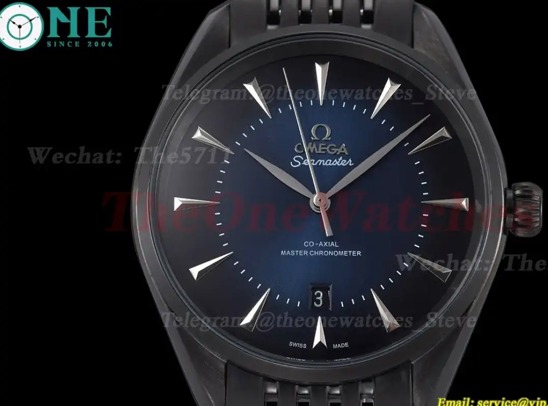 Seamaster 41mm PVD PVD Gradient Blue Dial GDF MY8215