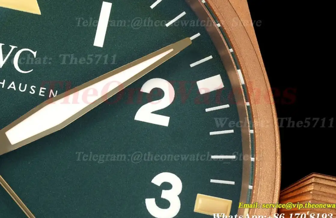 Big Pilot Spitfire 43mm Bronze LE Green Dial M+ 8N24