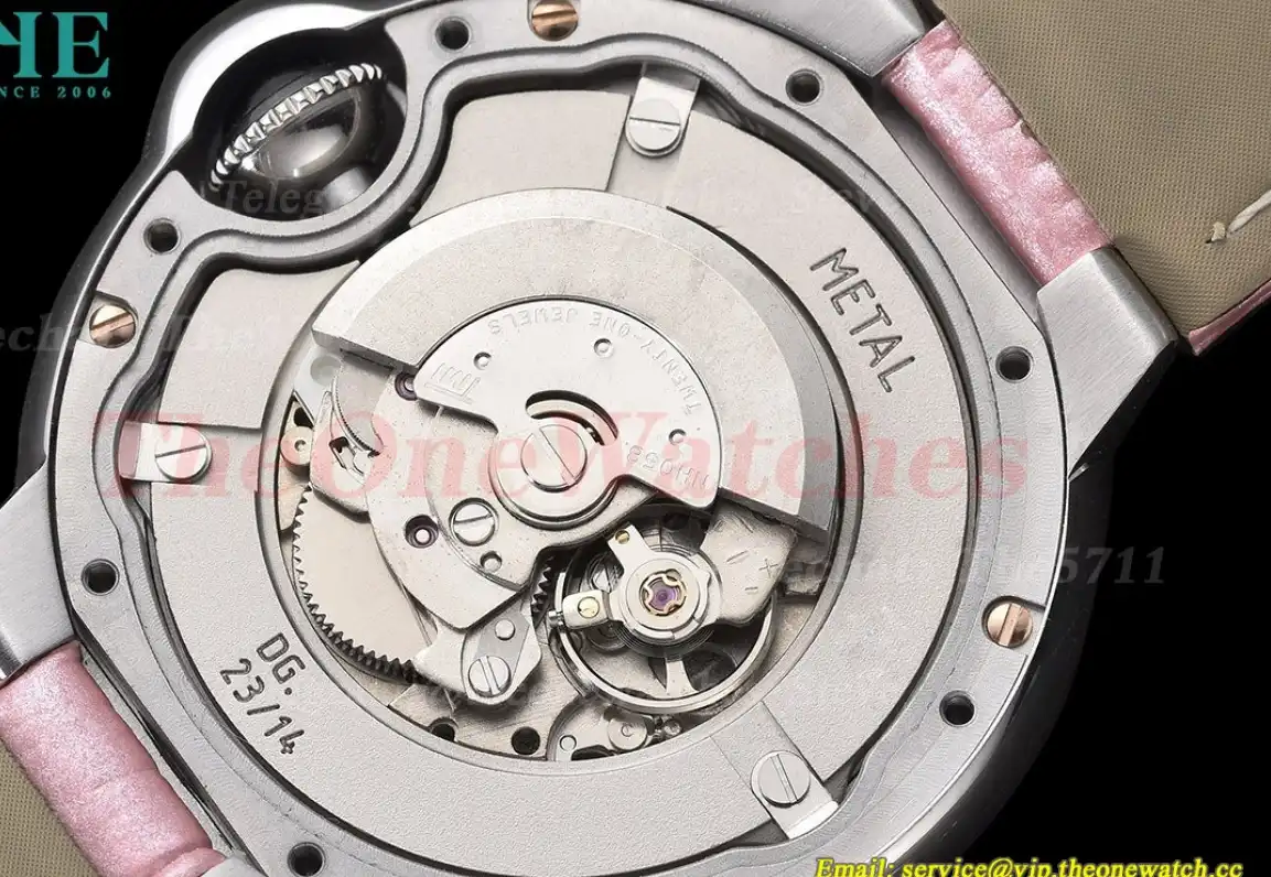 Ballon Bleu De Cartier 33mm Dia SS LE Pink Dial GDF NH05