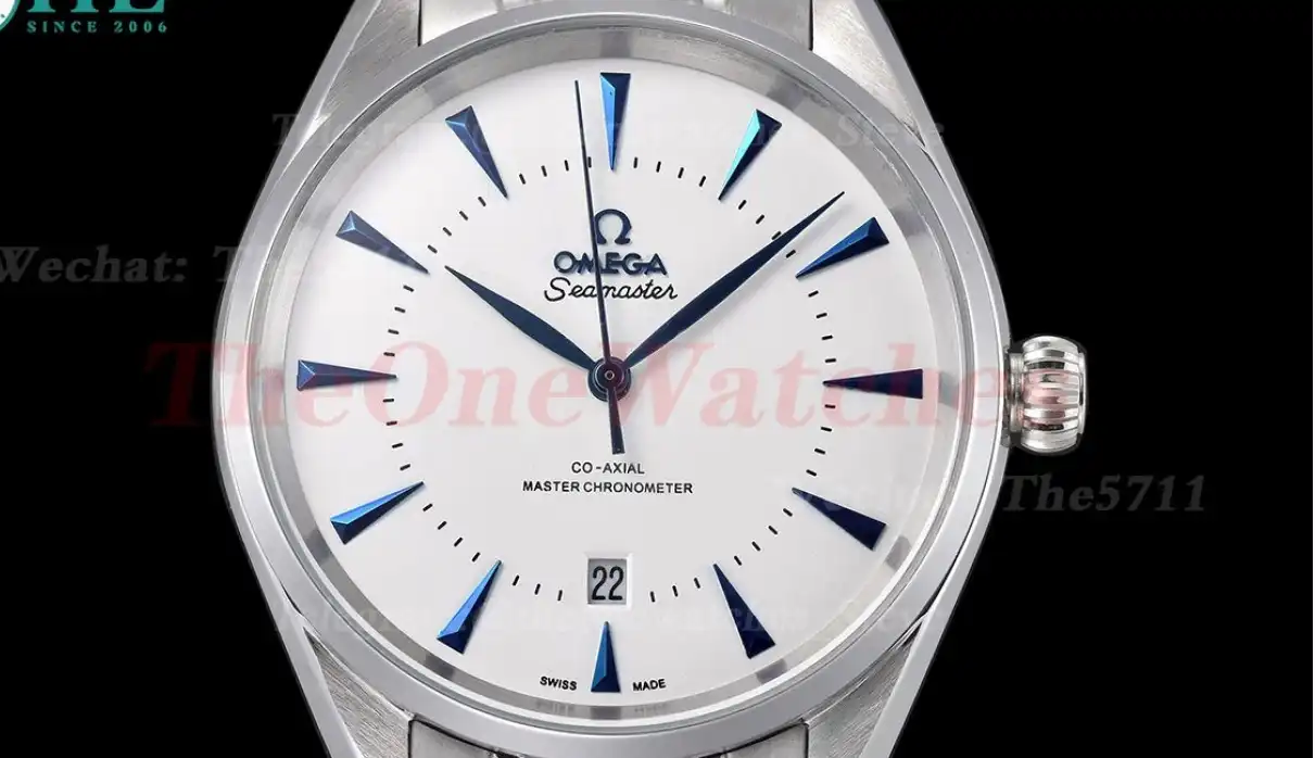 Seamaster 41mm SS SS White Dial GDF MY8215