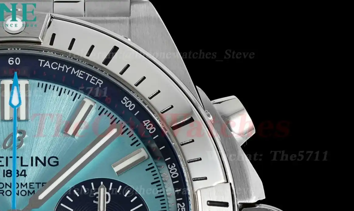 Chronomat B01 42MM SS SS Ice Blue Stk TF A7750