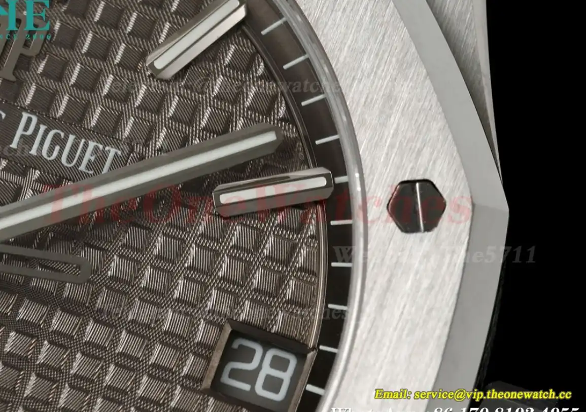 Royal Oak 15500 41mm SS SS Grey Dial TKF A4302 Super Clone