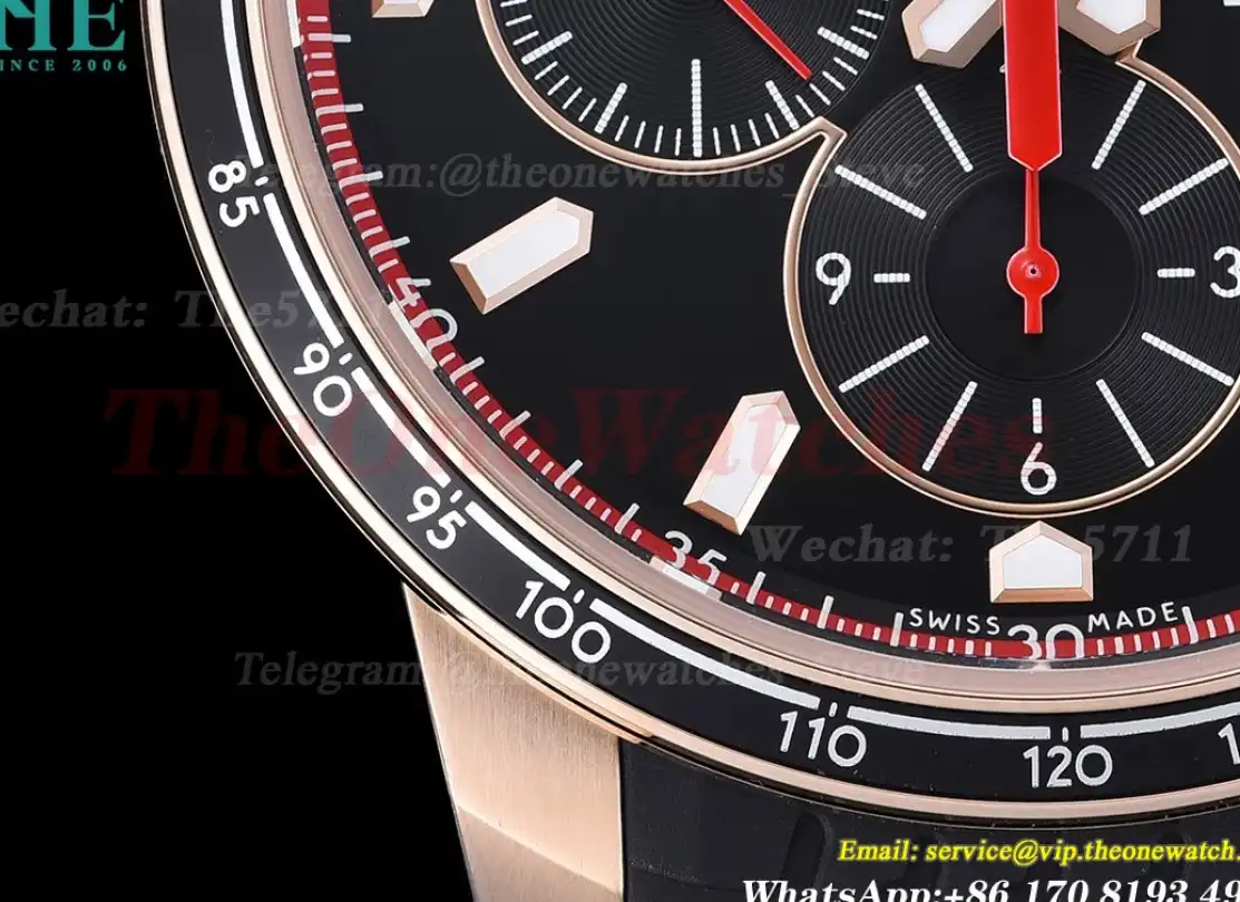 Mille Miglia Race 44mm RG RU Black Dial V7F A7750