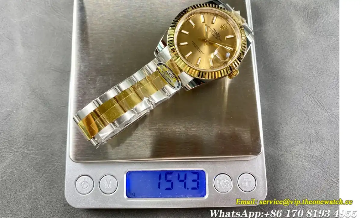 Datejust 126333 41mm Oys YG SS Gold Stk ARF SH3235(Tungsten Heavy Version)